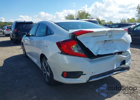 2020 Honda Civic Lx z USA, uszkodzony, nr VIN 2HGFC2F61LH543593
